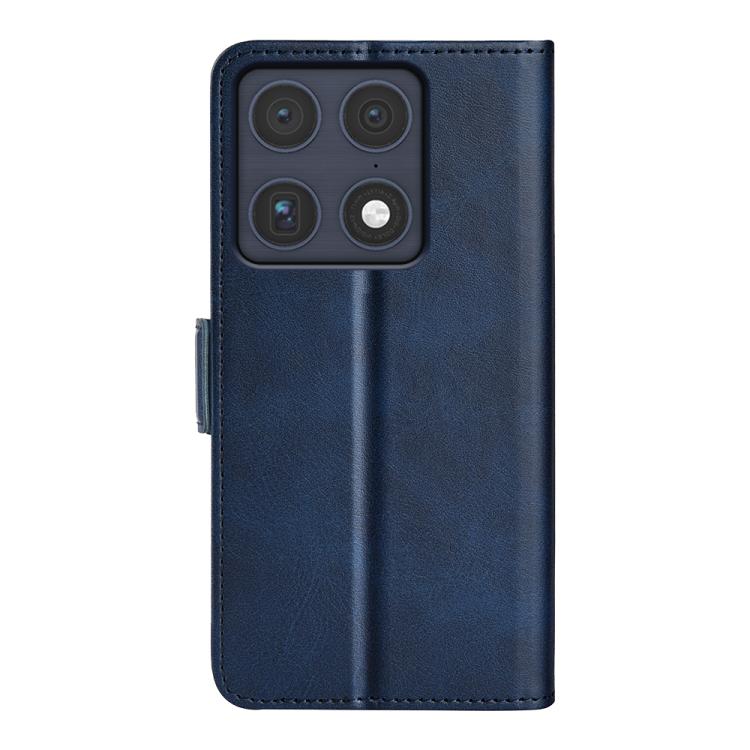 For Motorola Signature 5G Dual-side Magnetic Buckle Horizontal Flip Leather Phone Case