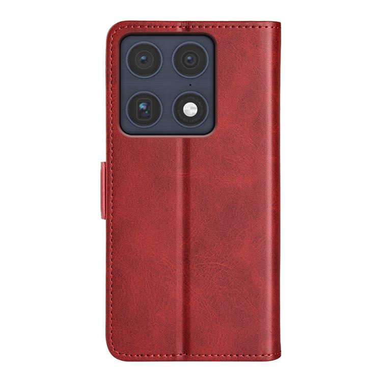 For Motorola Signature 5G Dual-side Magnetic Buckle Horizontal Flip Leather Phone Case
