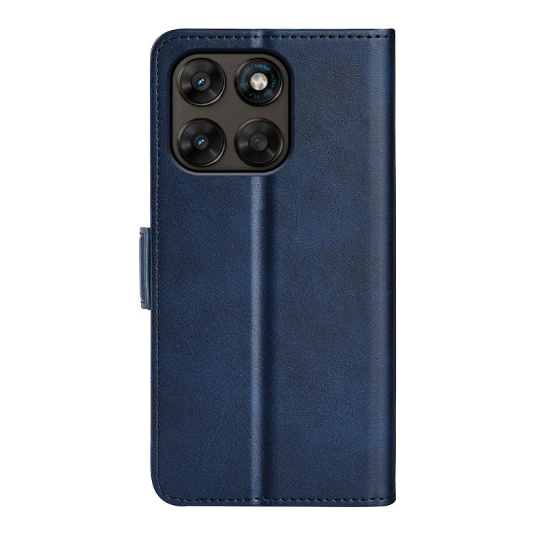 For Motorola Moto G77 / G67 5G Dual-side Magnetic Buckle Horizontal Flip Leather Phone Case