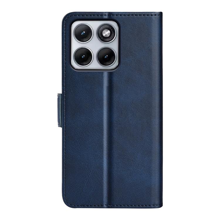 For Motorola Edge 70 Fusion 5G Dual-side Magnetic Buckle Horizontal Flip Leather Phone Case
