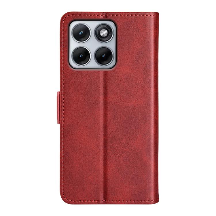 For Motorola Edge 70 Fusion 5G Dual-side Magnetic Buckle Horizontal Flip Leather Phone Case