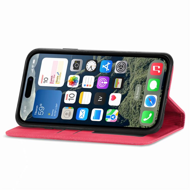 For iPhone 17e / 16e Retro Skin Feel Magnetic Leather Phone Case