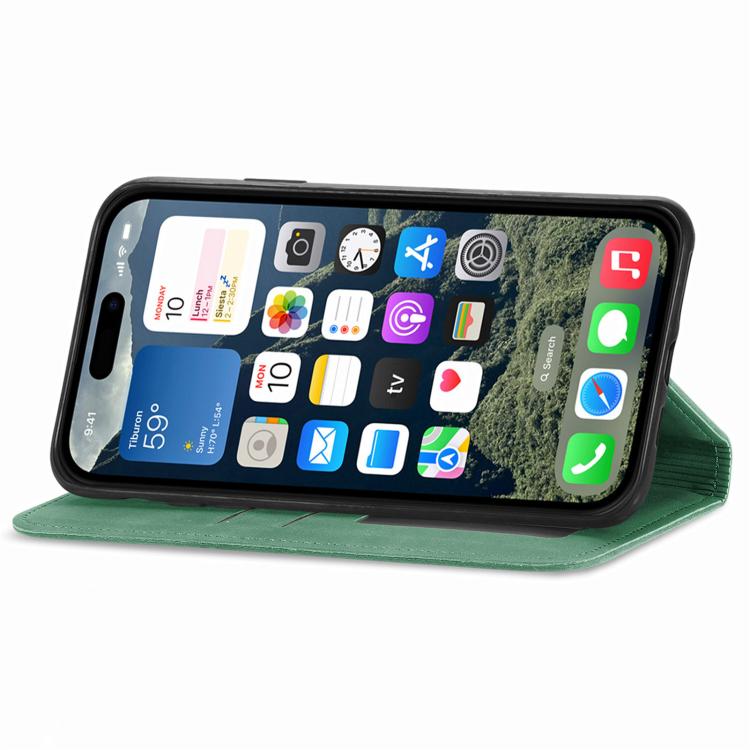 For iPhone 17e / 16e Retro Skin Feel Magnetic Leather Phone Case