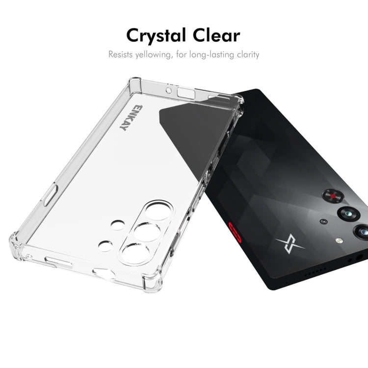For ZTE Nubia RedMagic 10 Pro ENKAY Hat-Prince Transparent TPU Shockproof Phone Case