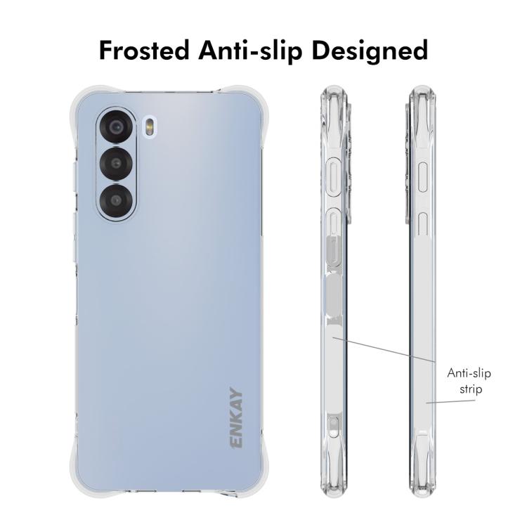 For ZTE Nubia S 5G A403ZT ENKAY Hat-Prince Transparent TPU Shockproof Phone Case