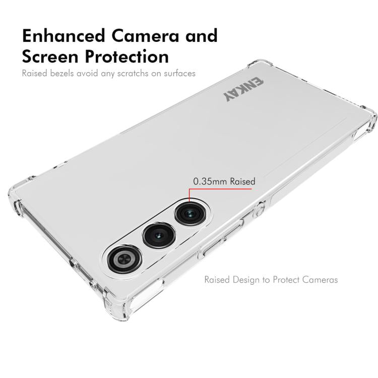 For ZTE Nubia RedMagic 10 Air ENKAY Hat-Prince Transparent TPU Shockproof Phone Case