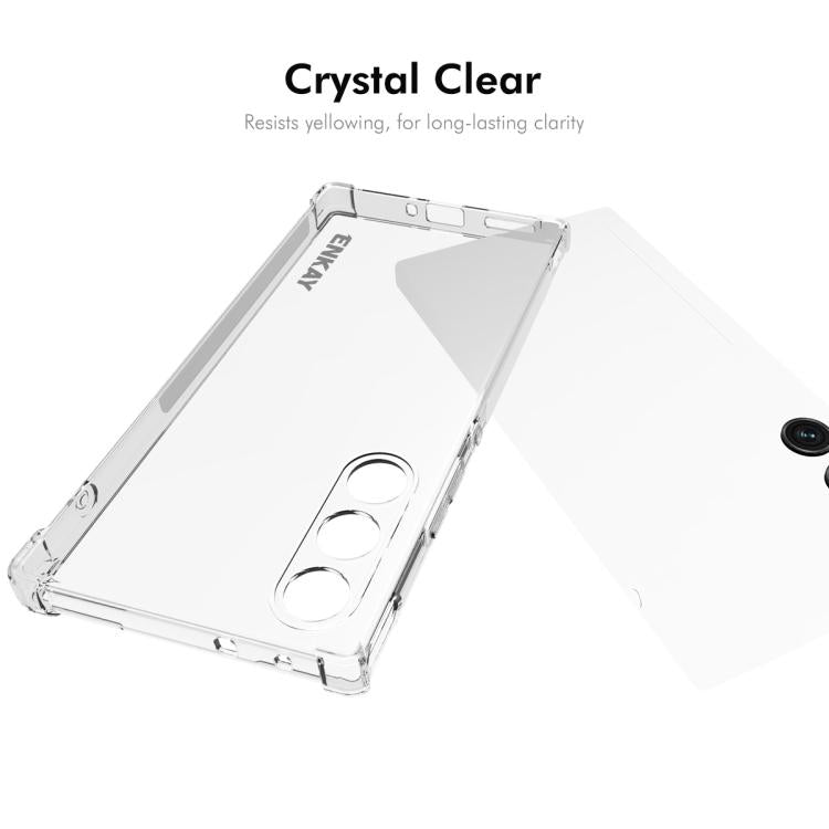 For ZTE Nubia RedMagic 10 Air ENKAY Hat-Prince Transparent TPU Shockproof Phone Case