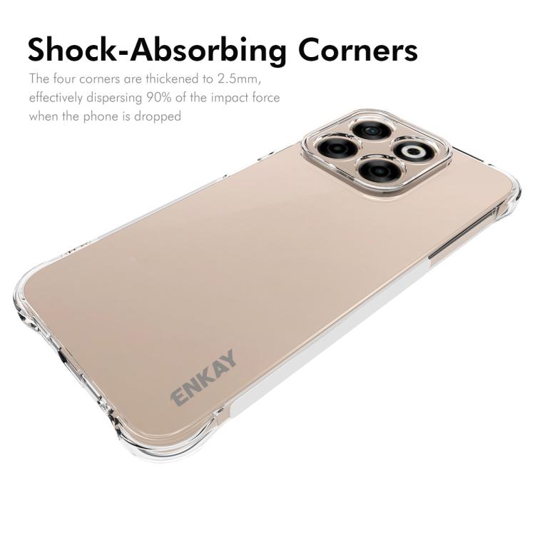 For ZTE Axon 70 4G Global ENKAY Hat-Prince Transparent TPU Shockproof Phone Case