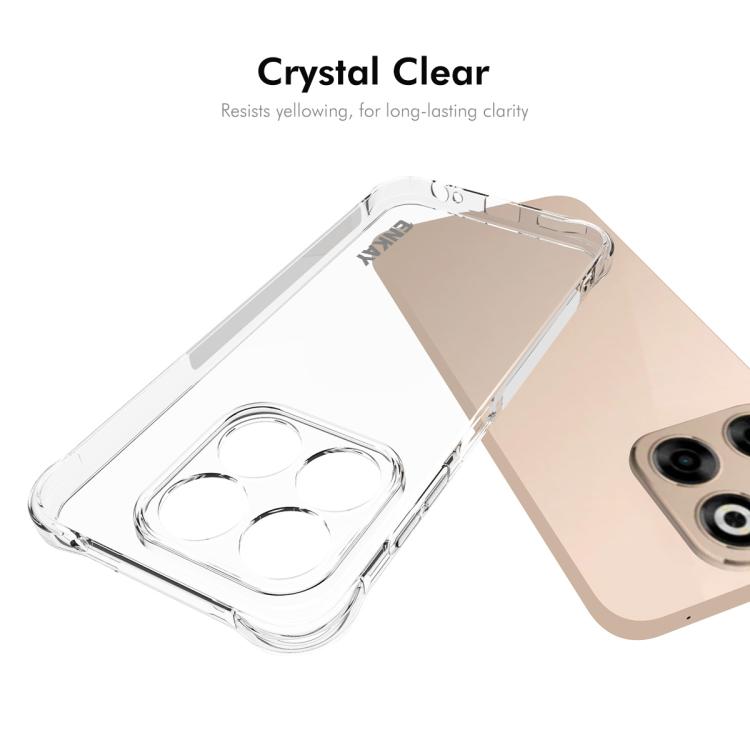 For ZTE Axon 70 4G Global ENKAY Hat-Prince Transparent TPU Shockproof Phone Case