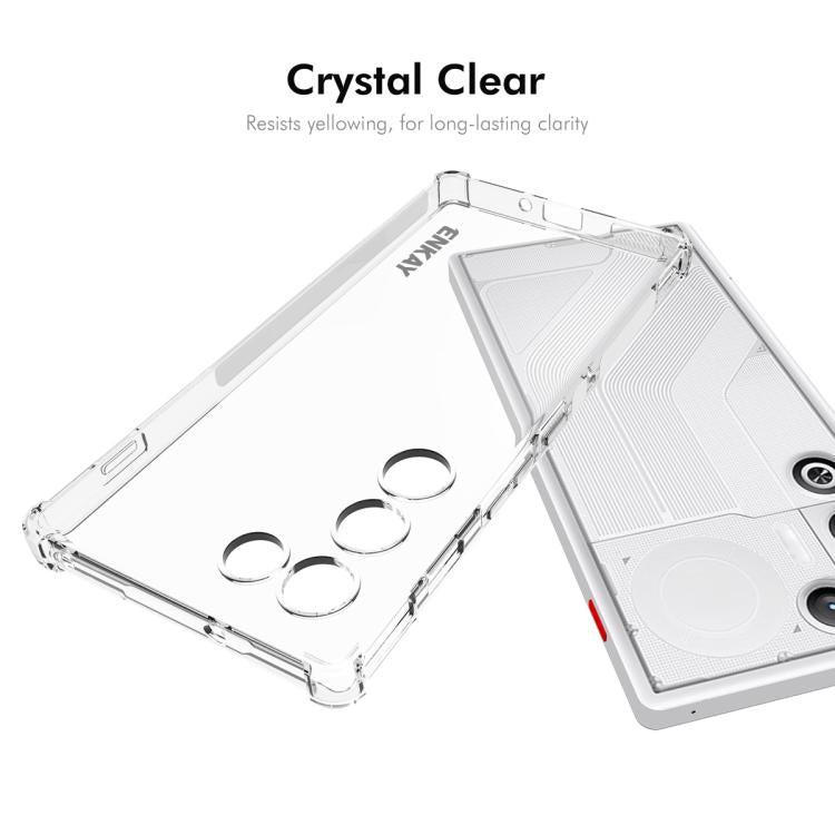 For ZTE Nubia RedMagic 11 Air 5G ENKAY Hat-Prince Transparent TPU Shockproof Phone Case