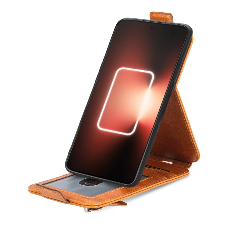 For Realme GT Neo 5 Zipper Wallet Vertical Flip Leather Phone Case