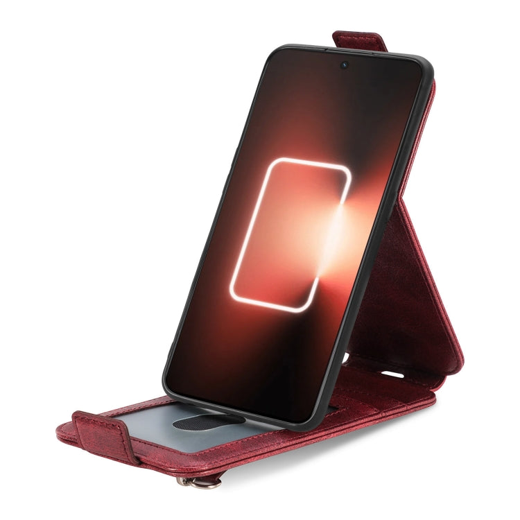 For Realme GT Neo 5 Zipper Wallet Vertical Flip Leather Phone Case