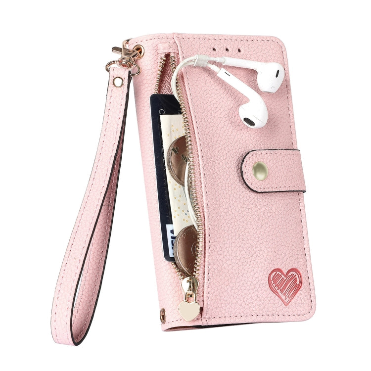 For DOOGEE X98 Pro / X98 Love Zipper Lanyard Leather Phone Case