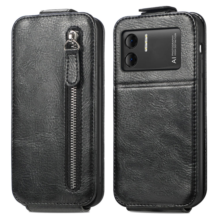 For DOOGEE X98 Pro / X98 Zipper Wallet Vertical Flip Leather Phone Case