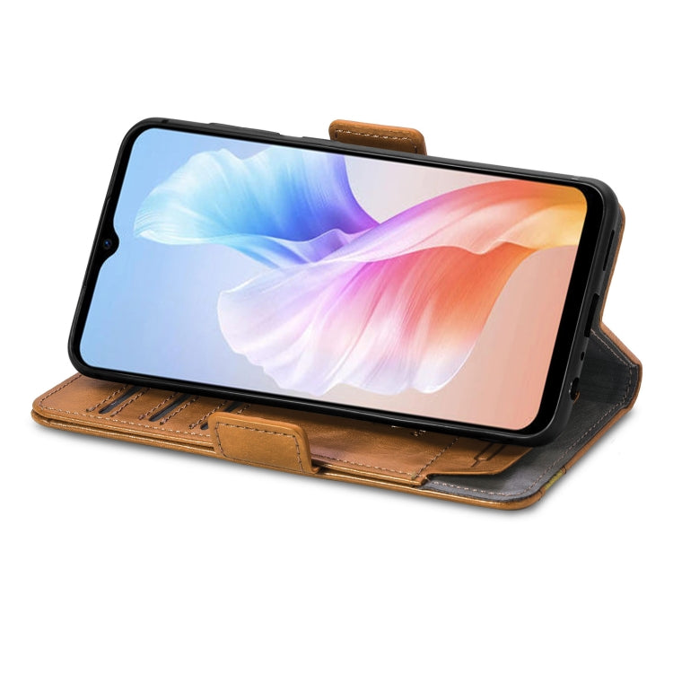 For DOOGEE X98 Pro / X98 CaseNeo Splicing Dual Magnetic Buckle Leather Phone Case