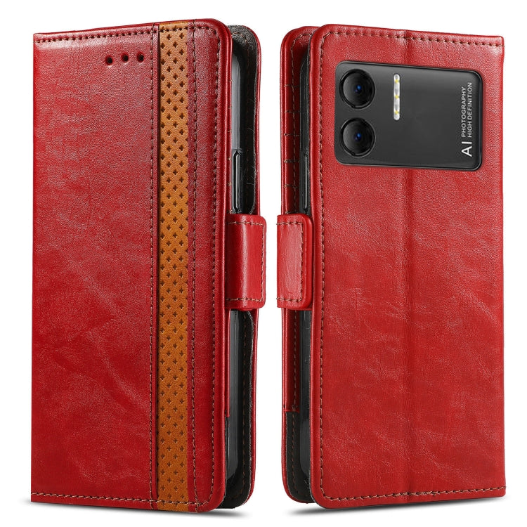 For DOOGEE X98 Pro / X98 CaseNeo Splicing Dual Magnetic Buckle Leather Phone Case