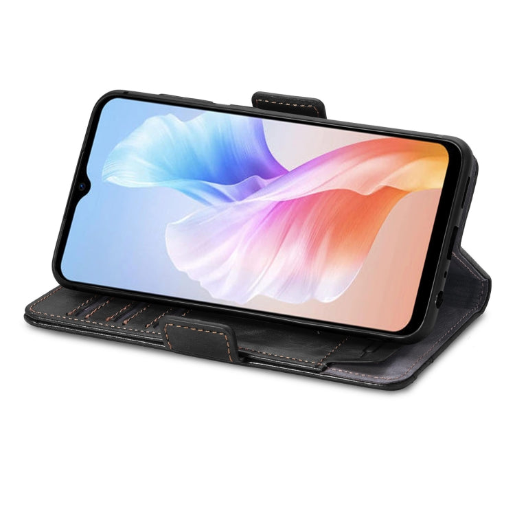 For DOOGEE X98 Pro / X98 CaseNeo Splicing Dual Magnetic Buckle Leather Phone Case