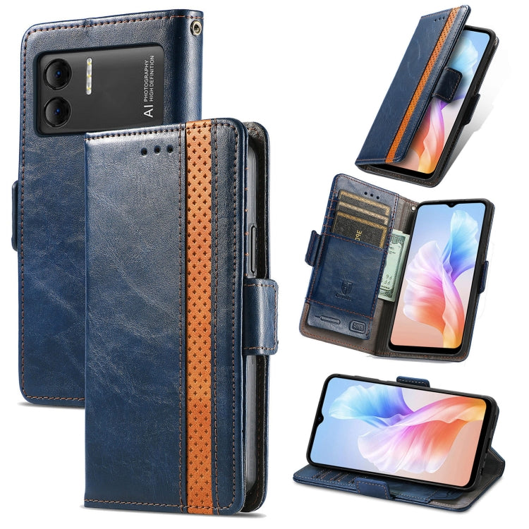 For DOOGEE X98 Pro / X98 CaseNeo Splicing Dual Magnetic Buckle Leather Phone Case
