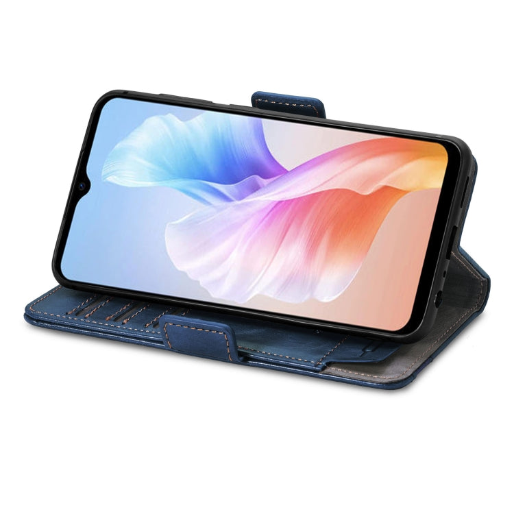 For DOOGEE X98 Pro / X98 CaseNeo Splicing Dual Magnetic Buckle Leather Phone Case