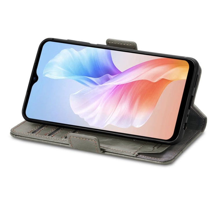 For DOOGEE X98 Pro / X98 CaseNeo Splicing Dual Magnetic Buckle Leather Phone Case