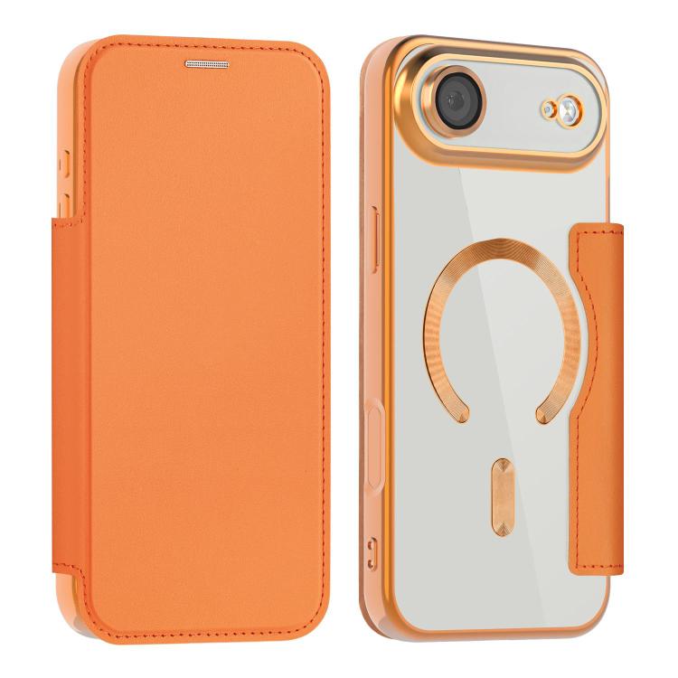 For iPhone Air Shield MagSafe RFID Anti-theft Leather Phone Case