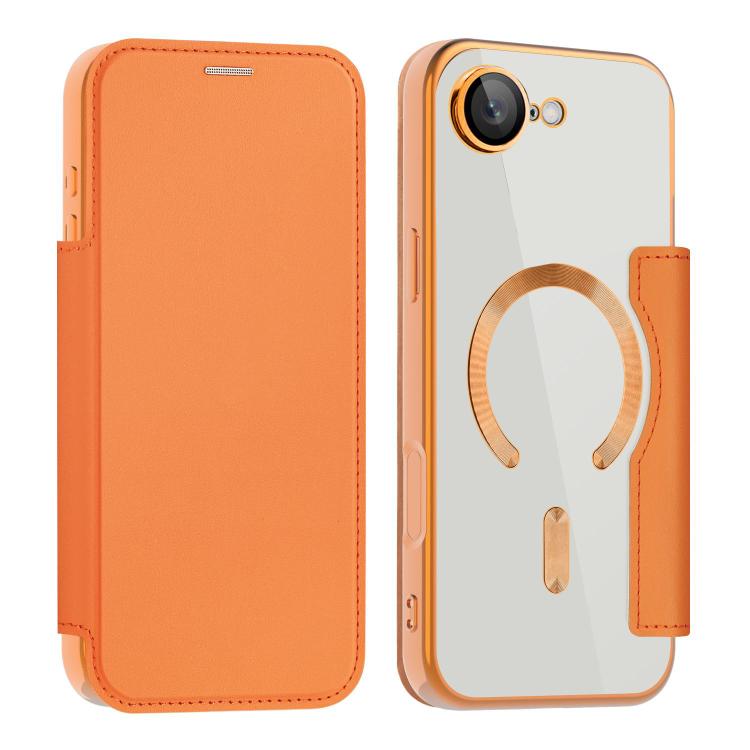 For iPhone 17e / 16e Shield MagSafe RFID Anti-theft Leather Phone Case