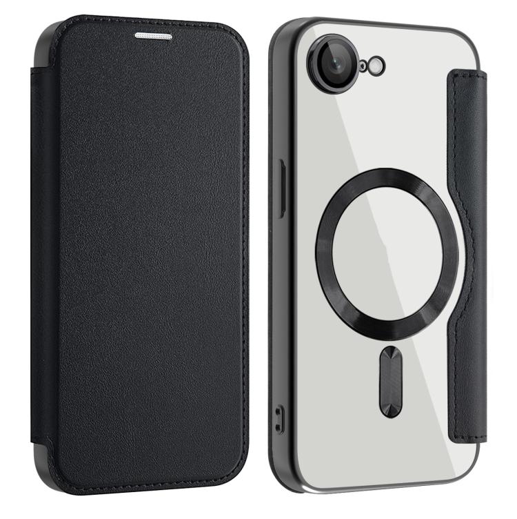 For iPhone 17e / 16e Shield MagSafe RFID Anti-theft Leather Phone Case