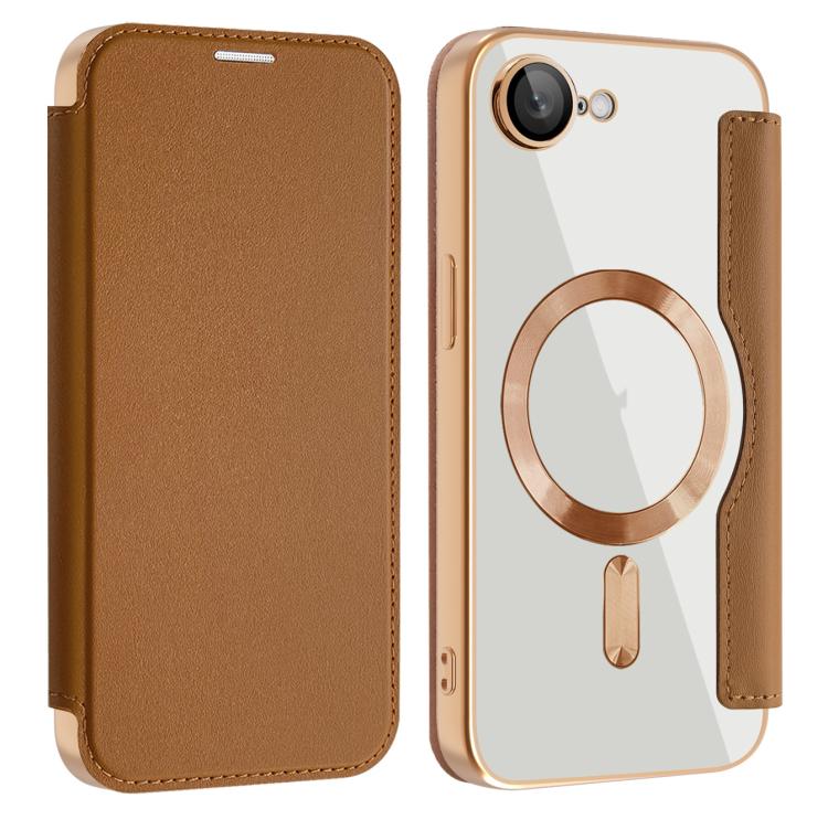 For iPhone 17e / 16e Shield MagSafe RFID Anti-theft Leather Phone Case