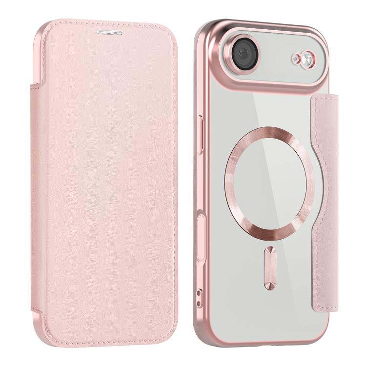 For iPhone Air Shield MagSafe RFID Anti-theft Leather Phone Case