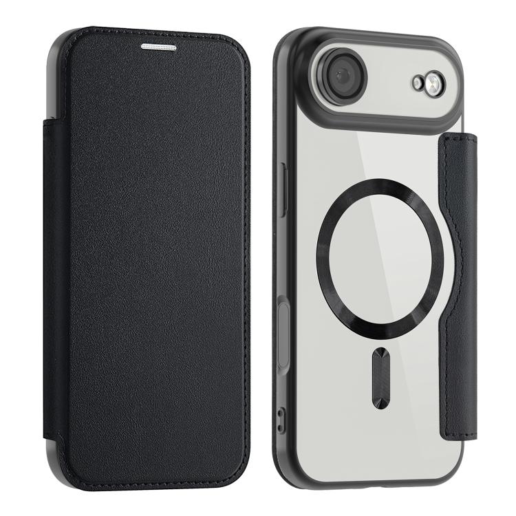 For iPhone Air Shield MagSafe RFID Anti-theft Leather Phone Case