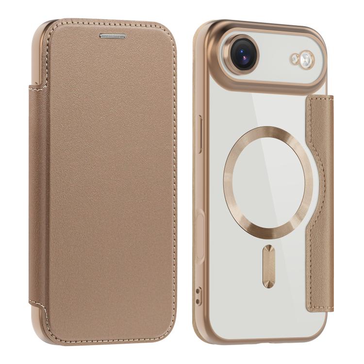 For iPhone Air Shield MagSafe RFID Anti-theft Leather Phone Case