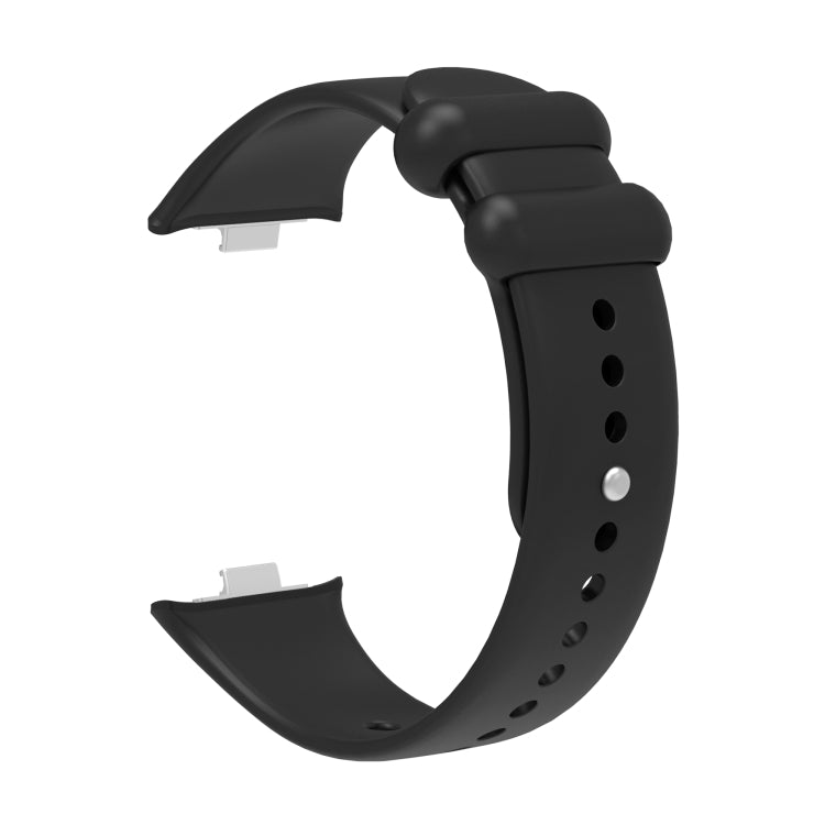 For Xiaomi Mi Band 8 Pro Solid Color Reverse Buckle Silicone Watch Band