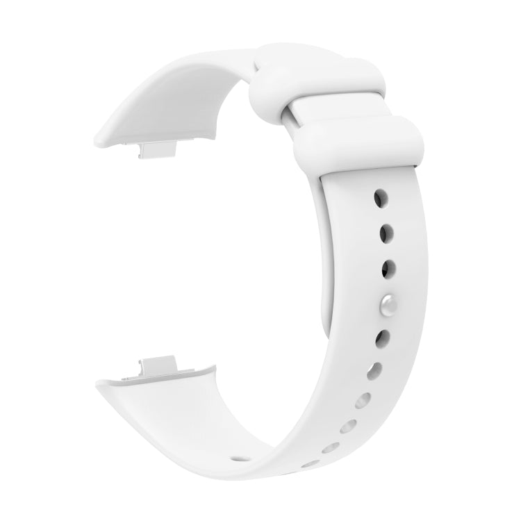 For Xiaomi Mi Band 8 Pro Solid Color Reverse Buckle Silicone Watch Band