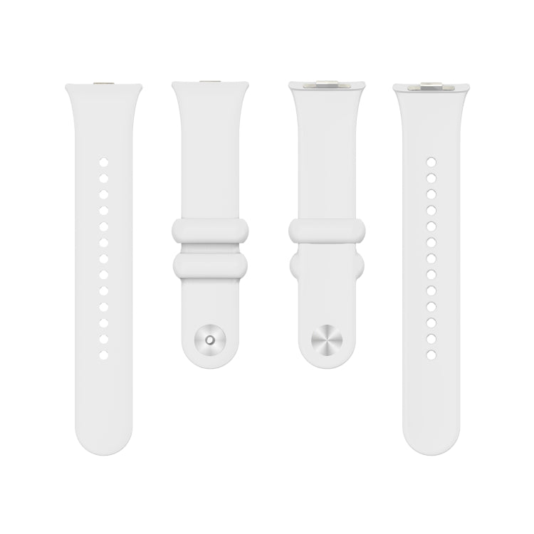 For Xiaomi Mi Band 8 Pro Solid Color Reverse Buckle Silicone Watch Band