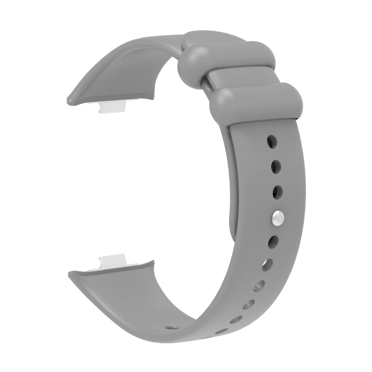 For Xiaomi Mi Band 8 Pro Solid Color Reverse Buckle Silicone Watch Band