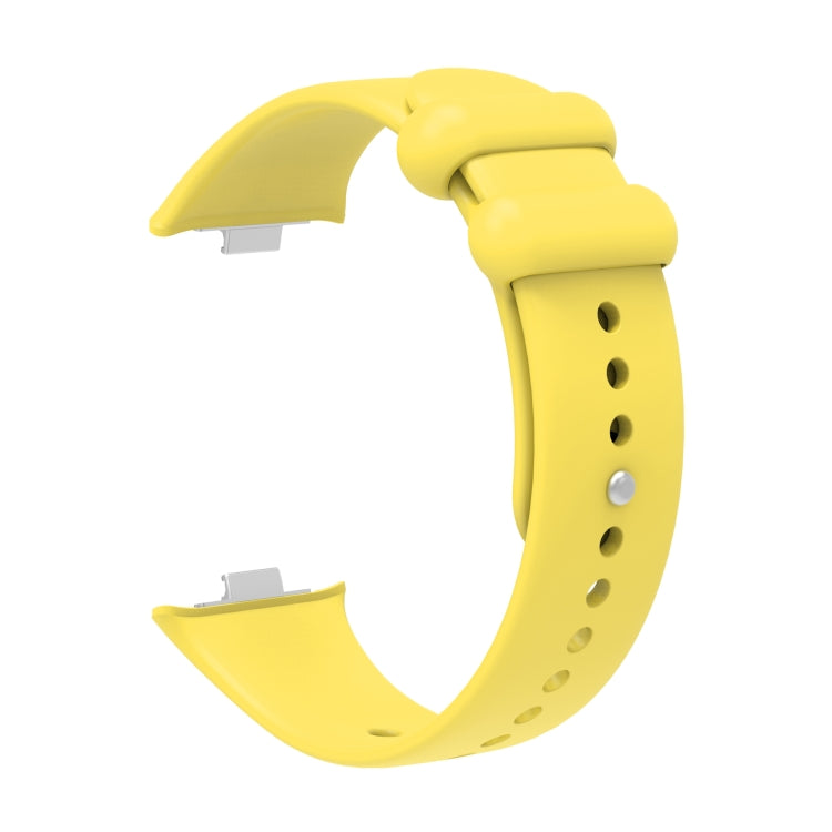 For Xiaomi Mi Band 8 Pro Solid Color Reverse Buckle Silicone Watch Band