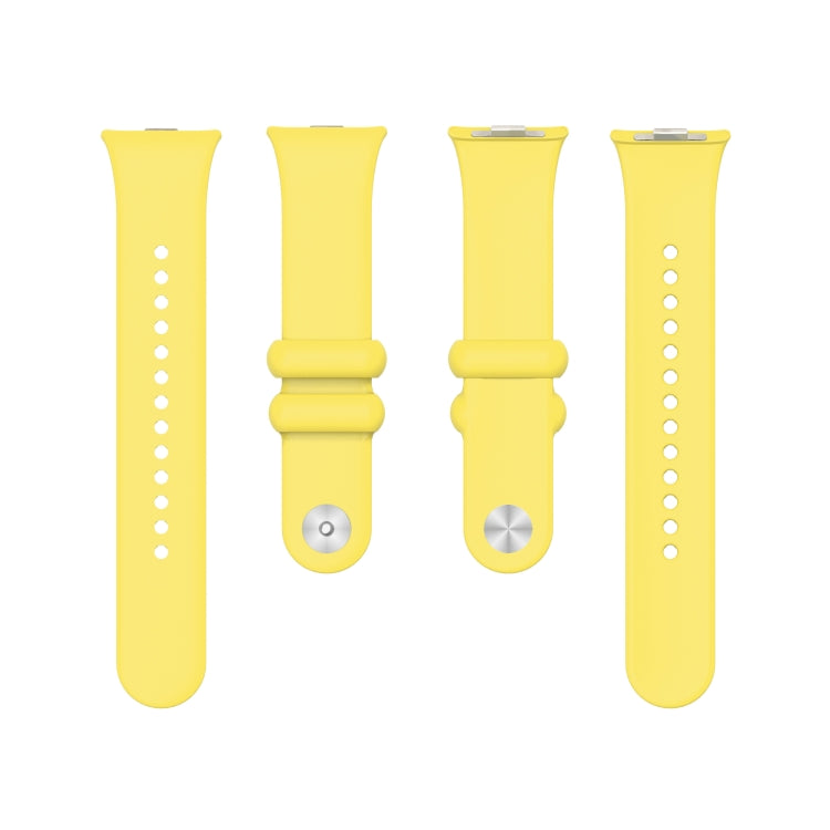 For Xiaomi Mi Band 8 Pro Solid Color Reverse Buckle Silicone Watch Band