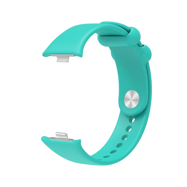 For Xiaomi Mi Band 8 Pro Solid Color Reverse Buckle Silicone Watch Band
