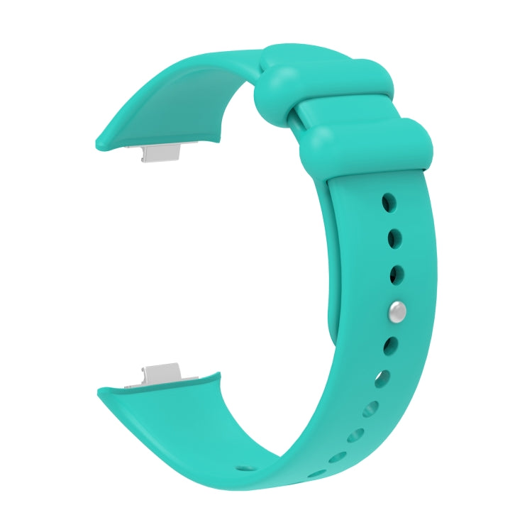 For Xiaomi Mi Band 8 Pro Solid Color Reverse Buckle Silicone Watch Band