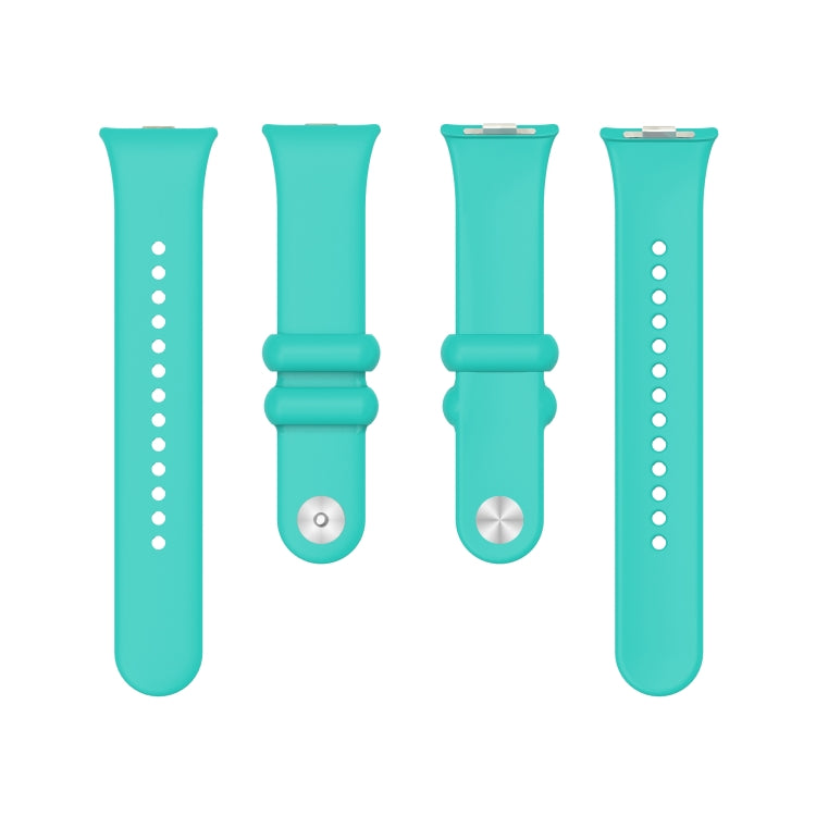For Xiaomi Mi Band 8 Pro Solid Color Reverse Buckle Silicone Watch Band