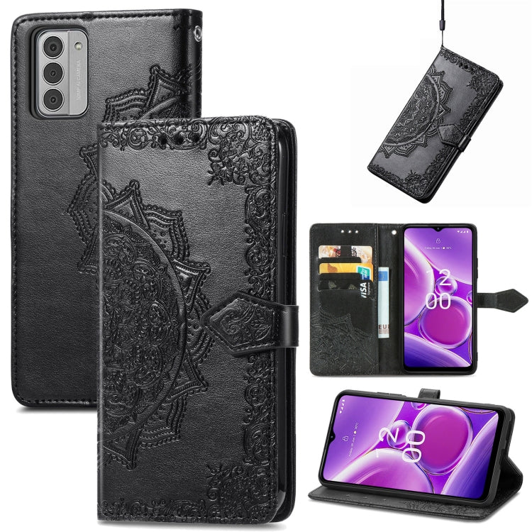 For Nokia G42 Mandala Flower Embossed Leather Phone Case