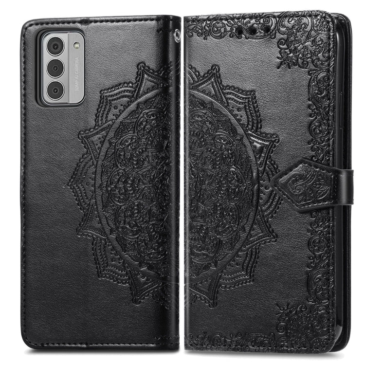 For Nokia G42 Mandala Flower Embossed Leather Phone Case