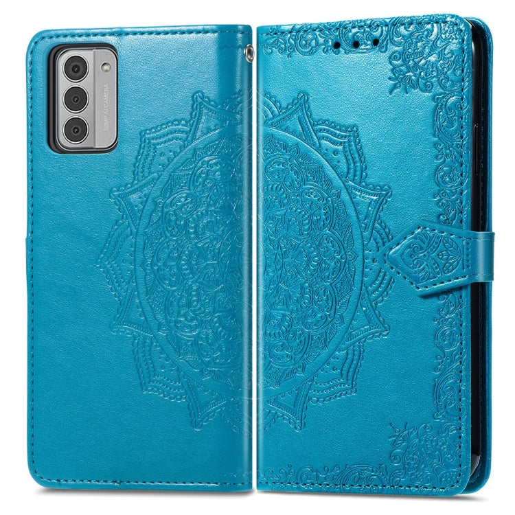 For Nokia G42 Mandala Flower Embossed Leather Phone Case