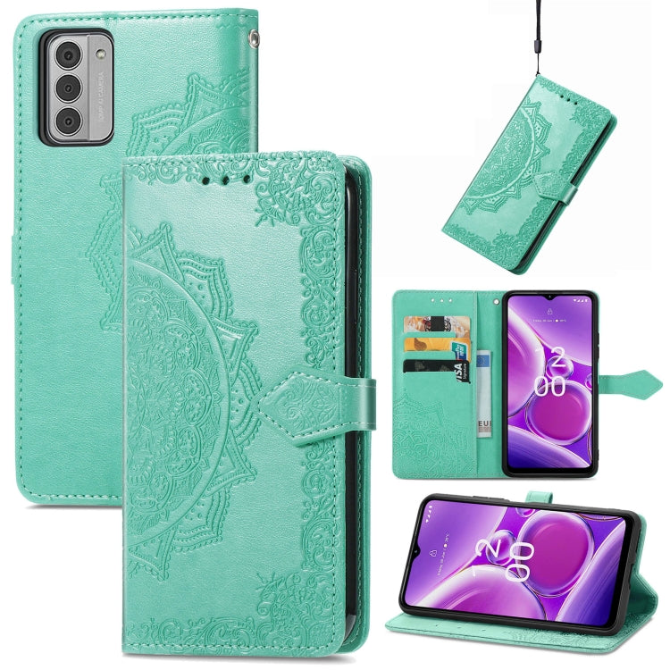 For Nokia G42 Mandala Flower Embossed Leather Phone Case