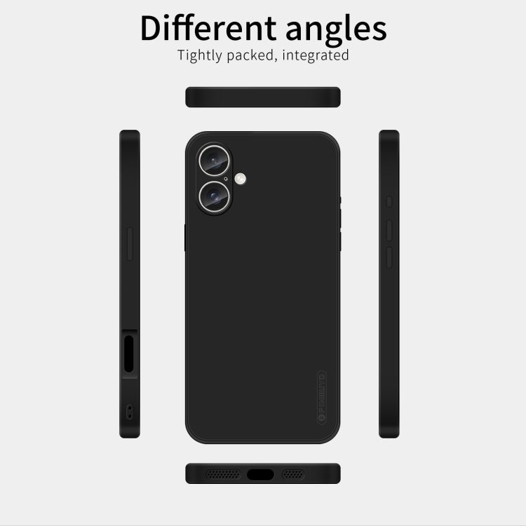 For iPhone 16 PINWUYO Sense Series Liquid Silicone TPU Phone Case