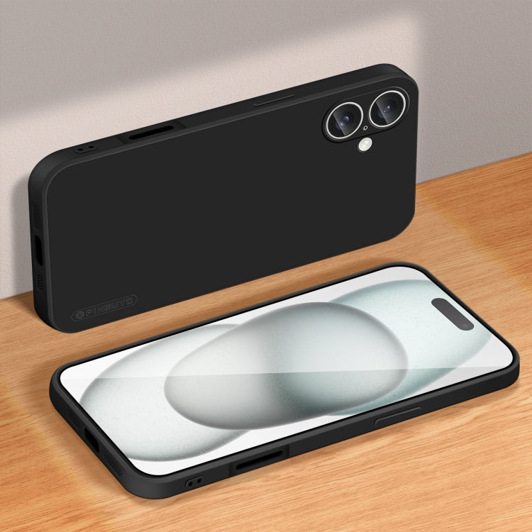 For iPhone 16 Plus PINWUYO Sense Series Liquid Silicone TPU Phone Case