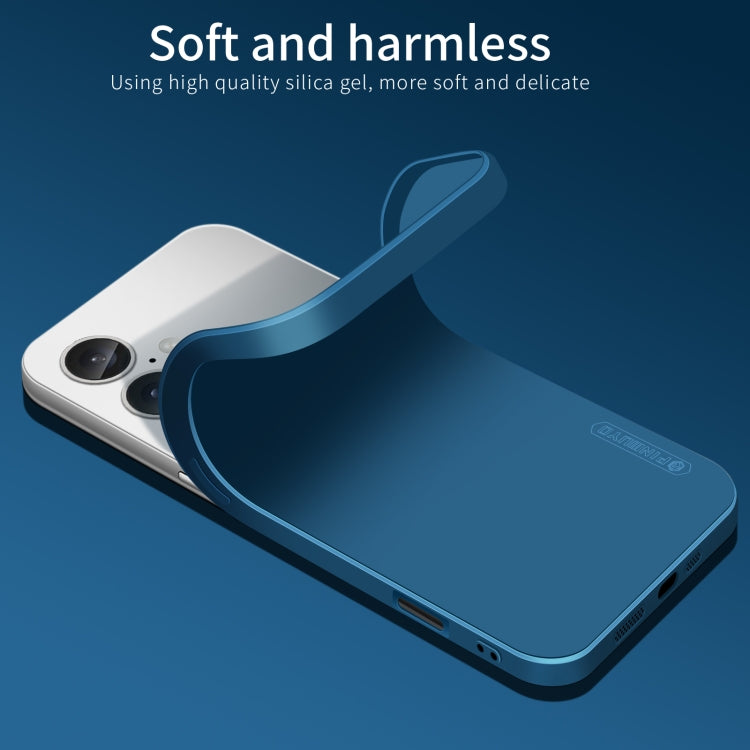 For iPhone 16 Plus PINWUYO Sense Series Liquid Silicone TPU Phone Case
