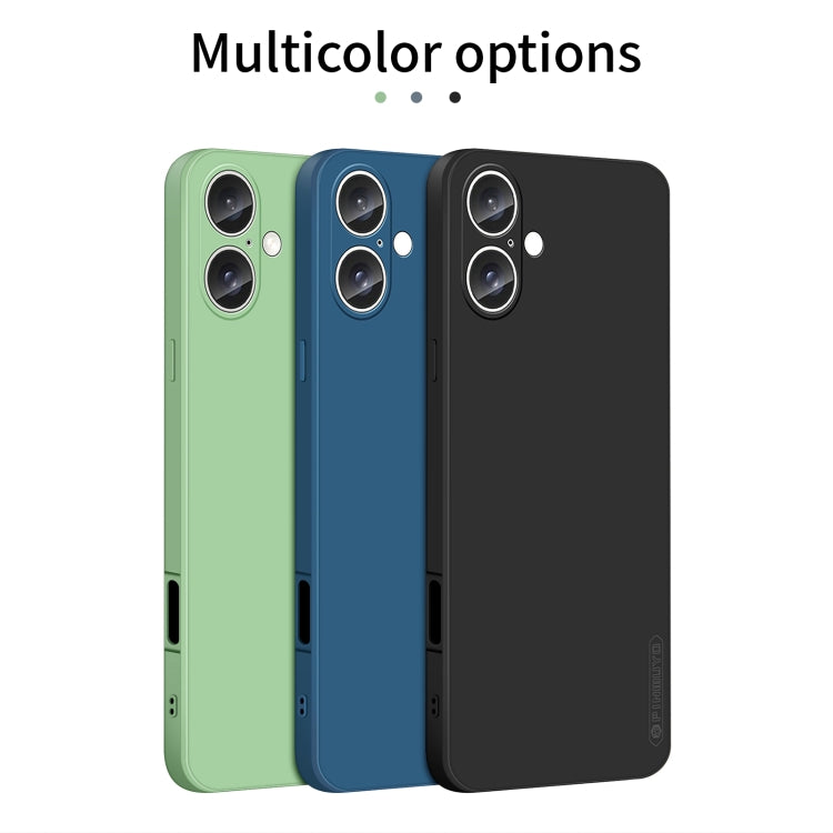 For iPhone 16 Plus PINWUYO Sense Series Liquid Silicone TPU Phone Case