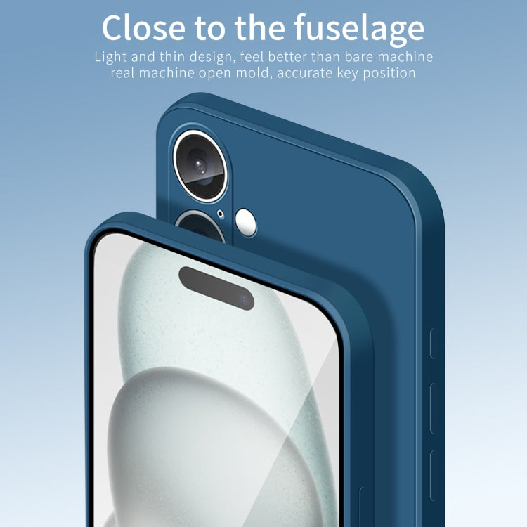 For iPhone 16 Plus PINWUYO Sense Series Liquid Silicone TPU Phone Case