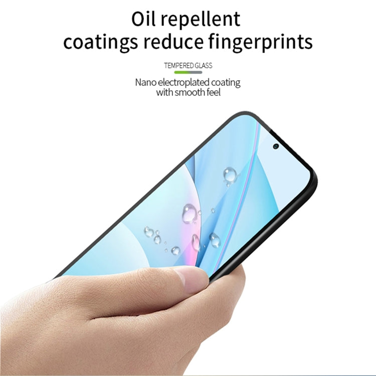 For Google Pixel 9 Pro XL PINWUYO 9H 2.5D Full Screen Tempered Glass Film - Black